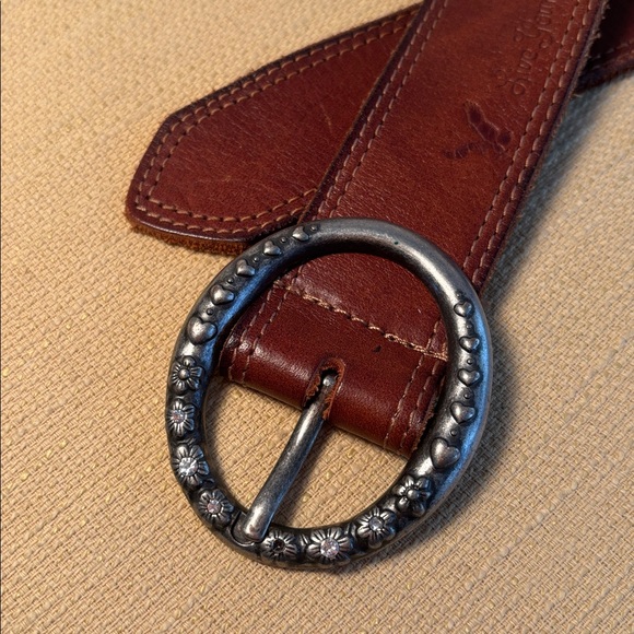 American Eagle Outfitters Brown Leather Belt Sz XL - Picture 2 of 7